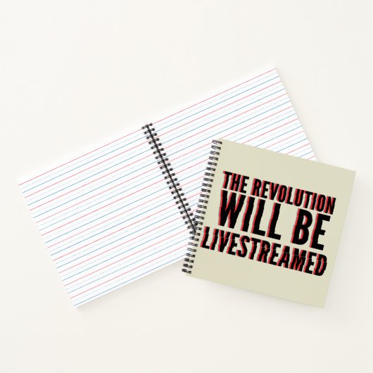 Carnet La révolution sera livestreamed (Intérieur)