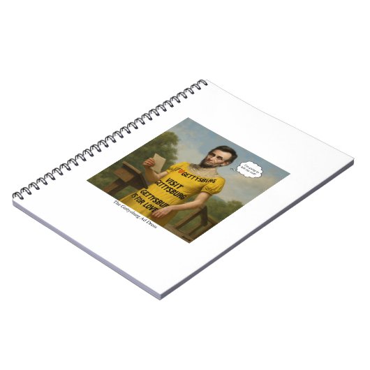 Carnet La robe publicitaire Gettysburg (Côté gauche)