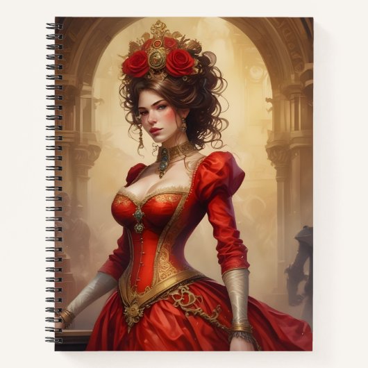 Carnet La Rosa Mecánica (Devant)