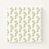 Carnet La Rose Sérène (Dos)
