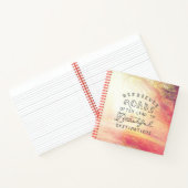 Carnet La Route Difficile Conduit À De Belles Destination (Intérieur)