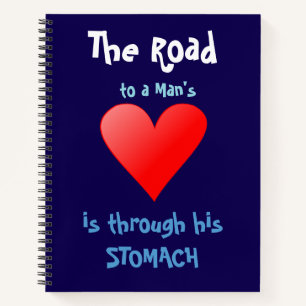 Carnet La route vers le coeur d'un homme