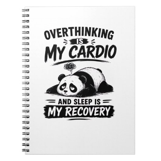 Carnet La rumination est mon cardio (Devant)