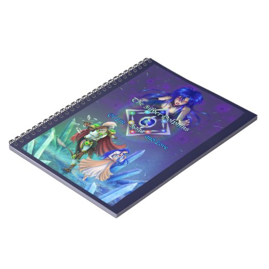 Carnet La saga des dauphins d'argent (Côté gauche)