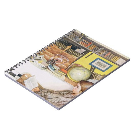 Carnet La salle de lecture, pub. dans "Lasst Licht Hinin" (Côté gauche)