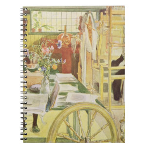 Carnet La salle de travail, pub. dans "Lasst Licht Hinin"