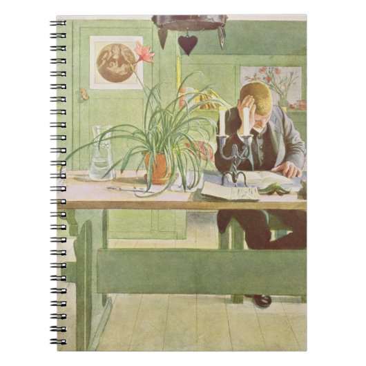 Carnet La salle d'étude, pub. dans "Lasst Licht Hinin" (Devant)