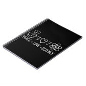 Carnet La science de l'amour pour la paix (Côté gauche)