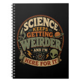 Carnet La science devient de plus en plus bizarre et j'ad (Devant)