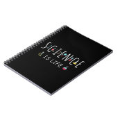 Carnet La science est la vie (Côté gauche)