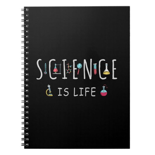Carnet La science est la vie (Devant)