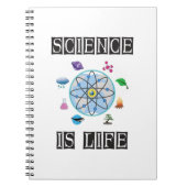 Carnet La science est la vie (Devant)