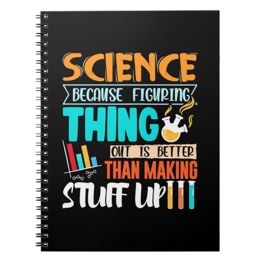 Carnet La Science Parce Qu'Il Est Mieux De Comprendre Les (Devant)
