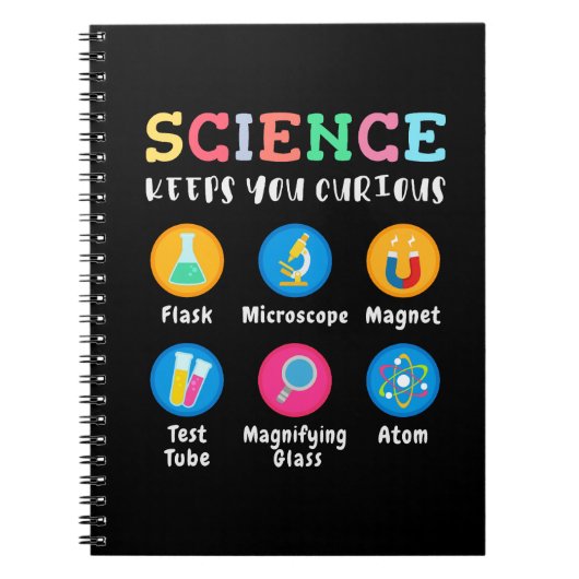 Carnet La science vous garde curieux (Devant)