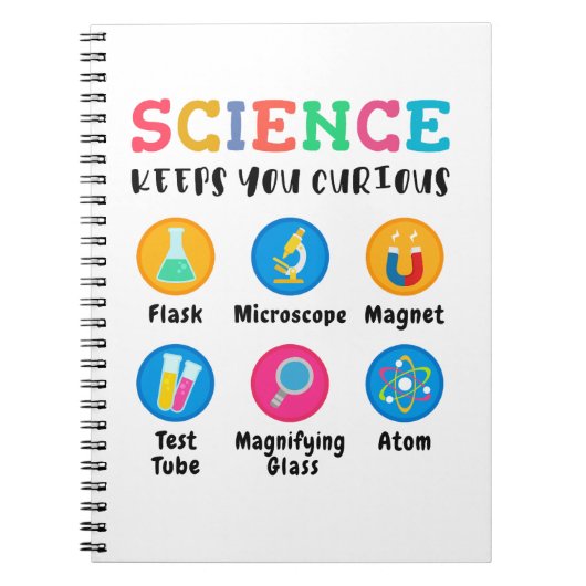 Carnet La science vous garde curieux (Devant)