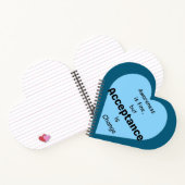 Carnet La Sensibilisation Est Bonne, L'Acceptation Est Le (Intérieur)