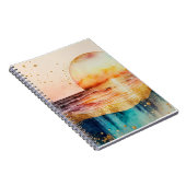Carnet La série de plage à l'aquarelle Design 3 (Côté Droit)