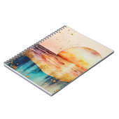 Carnet La série de plage à l'aquarelle Design 3 (Côté gauche)