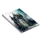 Carnet La série de portes du cimetière gothique Design 11 (Côté Droit)
