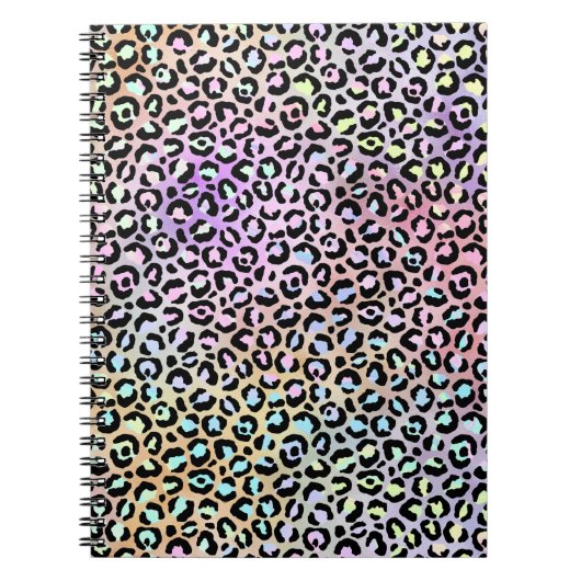 Carnet La série Iridescent Leopard Design 6 (Devant)