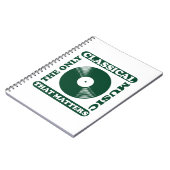 Carnet La Seule Musique Classique (Côté gauche)