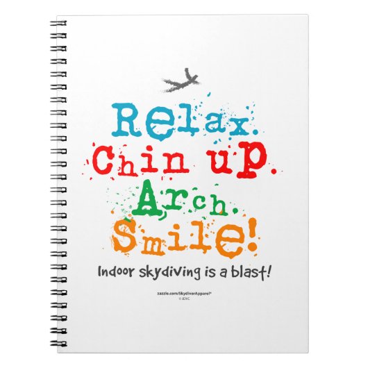 Carnet La Skydiving intérieure est une explosion ! (Devant)