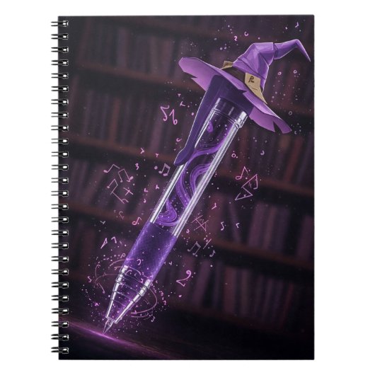 Carnet La sorcière à gribouillis (Devant)