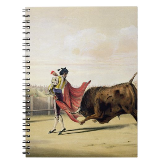 Carnet La Suerte de la Capa, 1865 (litho de couleur) (Devant)