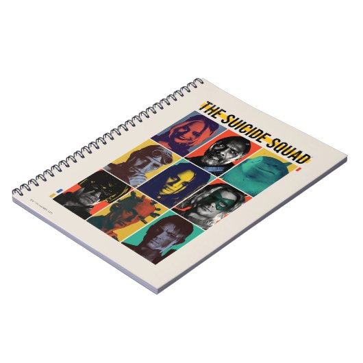 Carnet La Suicide Squad | Rétro Grid With Harley Quinn (Côté gauche)