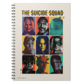 Carnet La Suicide Squad | Rétro Grid With Harley Quinn (Devant)