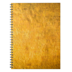 Carnet La surface en laiton en béton jaillit des murs de