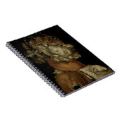 Carnet La terre, c.1570 (huile sur le panneau) (Côté Droit)