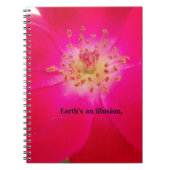 Carnet La Terre est une illusion (Devant)