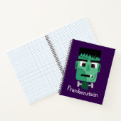 Carnet La tête du monstre Frankenstein (Intérieur)