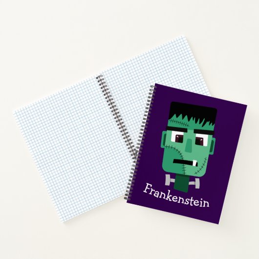 Carnet La tête du monstre Frankenstein (Intérieur)