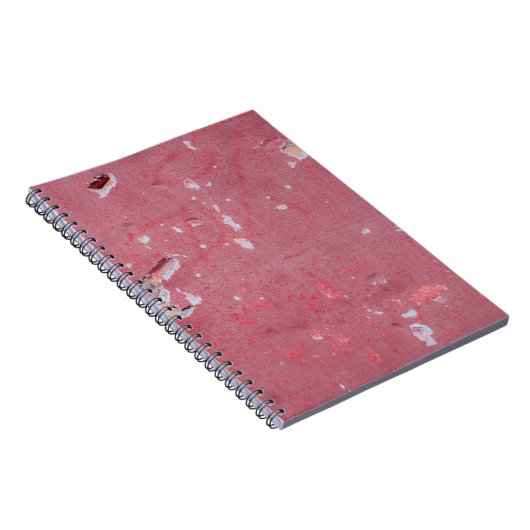 Carnet La texture de l'ancien mur avec des rayures, des f (Côté Droit)