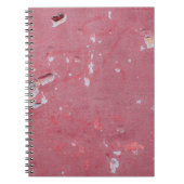 Carnet La texture de l'ancien mur avec des rayures, des f (Devant)