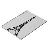 Carnet La Tour Eiffel (Côté gauche)