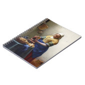 Carnet La trayeuse, c.1658-60 (huile sur la toile) (Côté gauche)