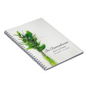 Carnet La verdure dans Vase Célébration de la vie Funérai (Côté Droit)