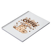 Carnet La vie arrive, le café aide, les chats jugent - Ca (Côté gauche)