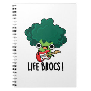 Carnet La vie est géniale Brocs Blague de légume Brocoli