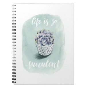 Carnet La vie est I succulent