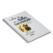 Carnet La vie est meilleure avec Dachshunds Best Friends  (Côté Droit)