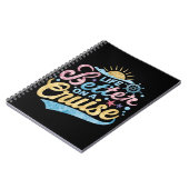 Carnet La Vie Est Meilleure Sur Une Croisière Famille Vac (Côté gauche)