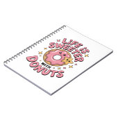 Carnet La vie est plus douce avec des donuts (Côté gauche)