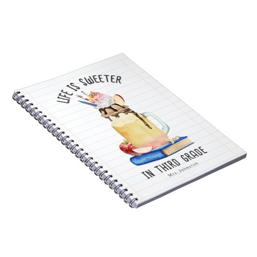 Carnet La vie est plus douce en 3e année Enseignant (Côté Droit)