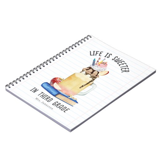 Carnet La vie est plus douce en 3e année Enseignant (Côté gauche)
