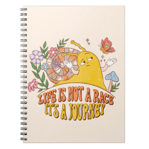 Carnet La Vie Est Un Voyage - Mignonne Escargot, Champign