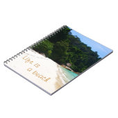 Carnet La vie est une plage (Côté gauche)